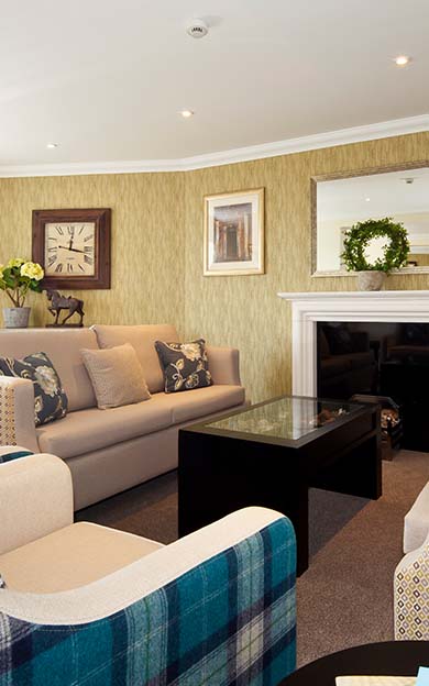 Living room at Beaumont Manor Care Home