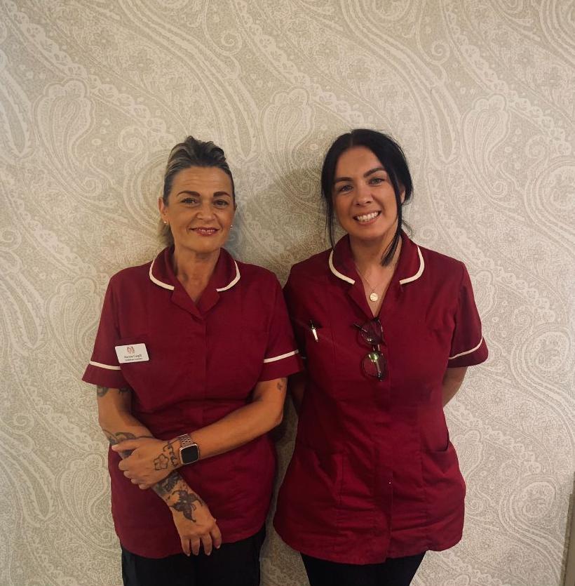 Care assistants at Beaumont Manor