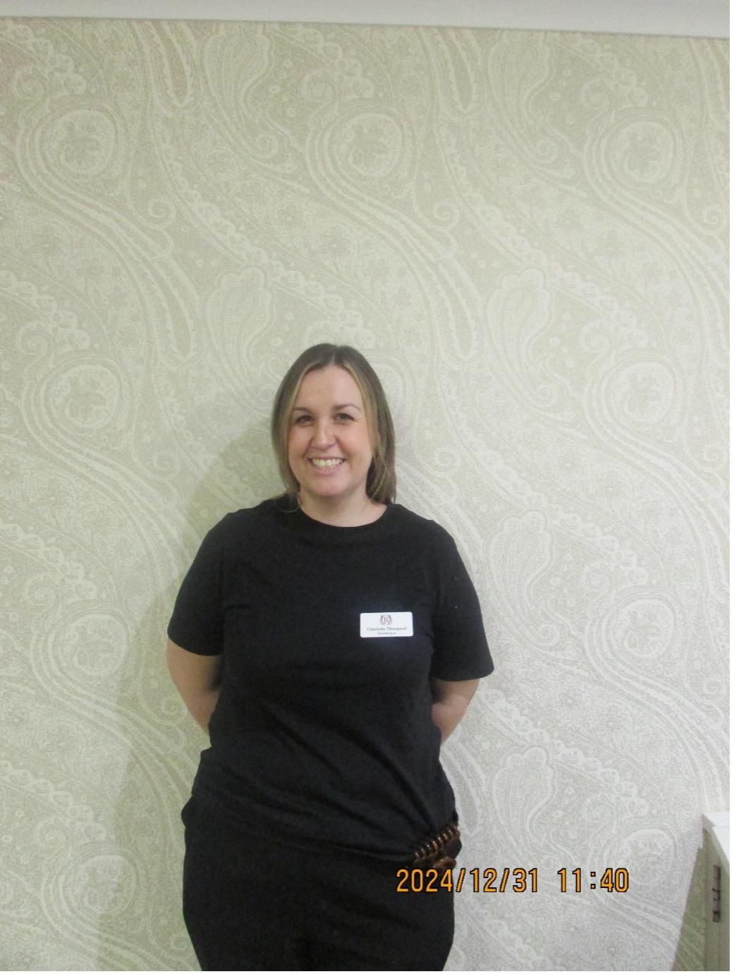 Charlotte one of our housekeepers