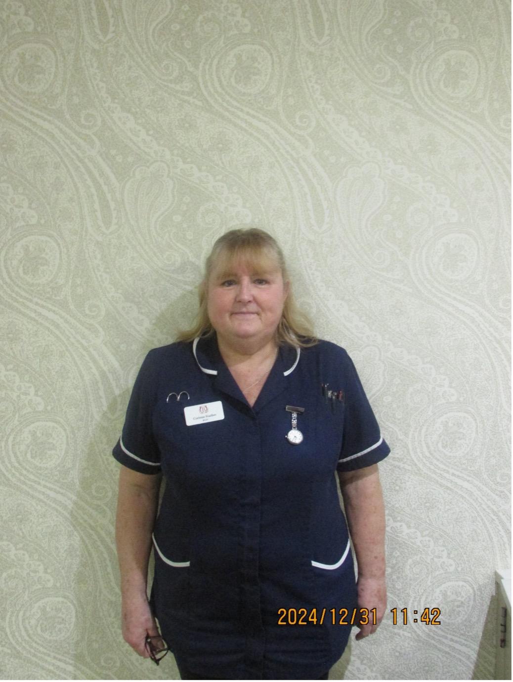 Corinne one of our nurses