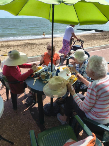 Beach day at Beaumont Manor