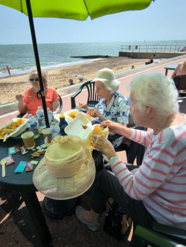 Beach day at Beaumont Manor
